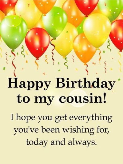 170+ AMAZING Happy Birthday Cousin Quotes with Images